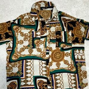 Button shirt. Just used once